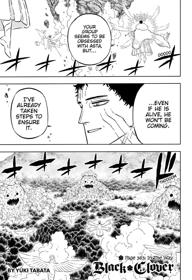 Black Clover Chap 363 - Next Chap 364