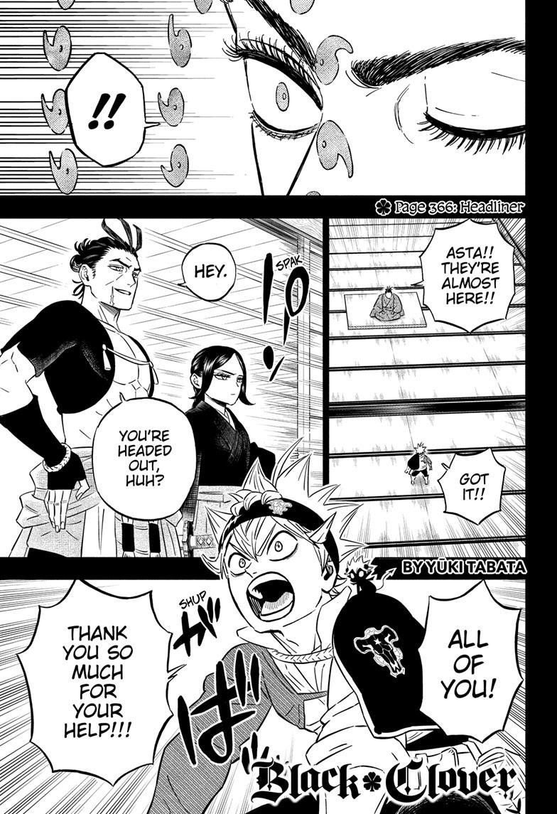 Black Clover Chap 366 - Next Chap 367