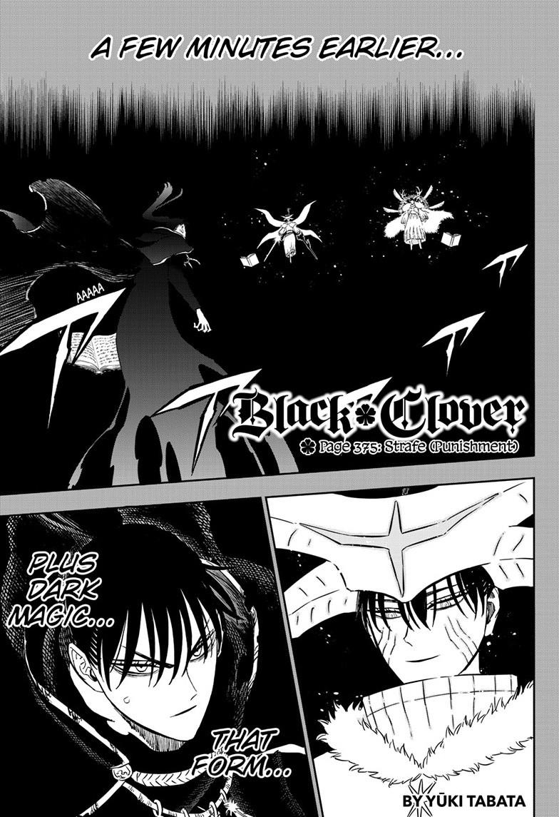 Black Clover Chap 375 - Next Chap 376