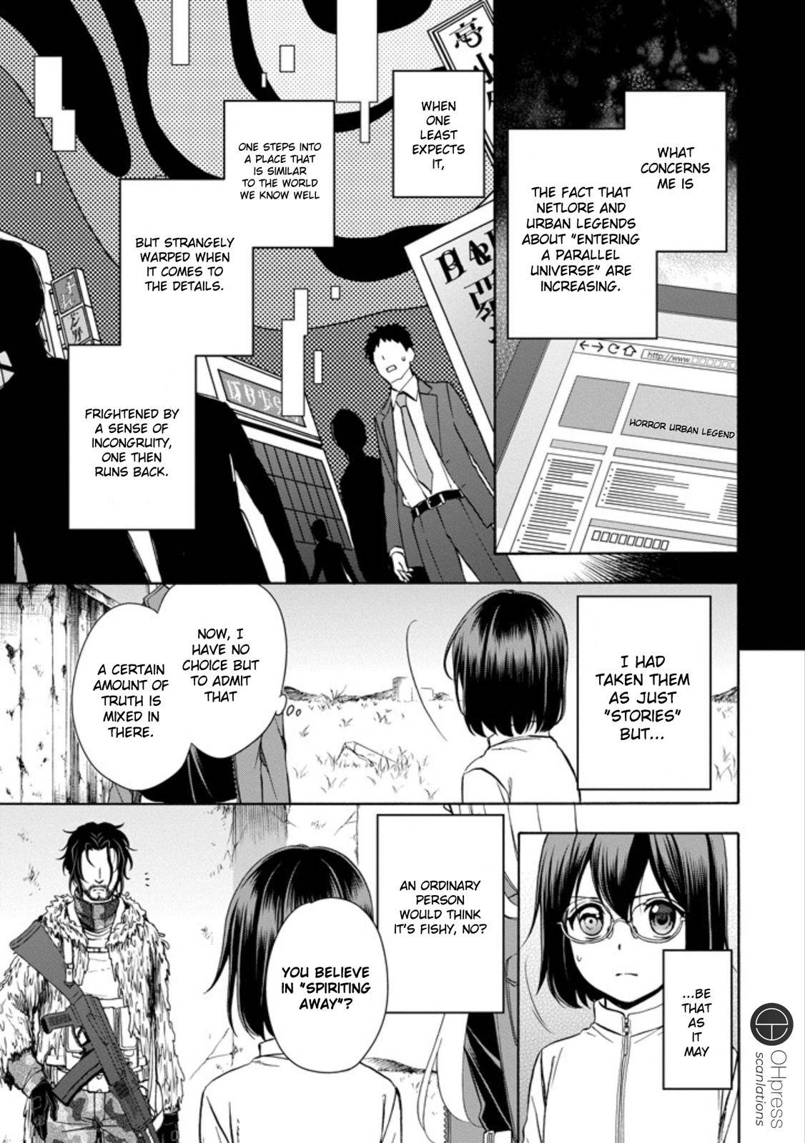 Urasekai Picnic Chap 4 - Next Chap 5