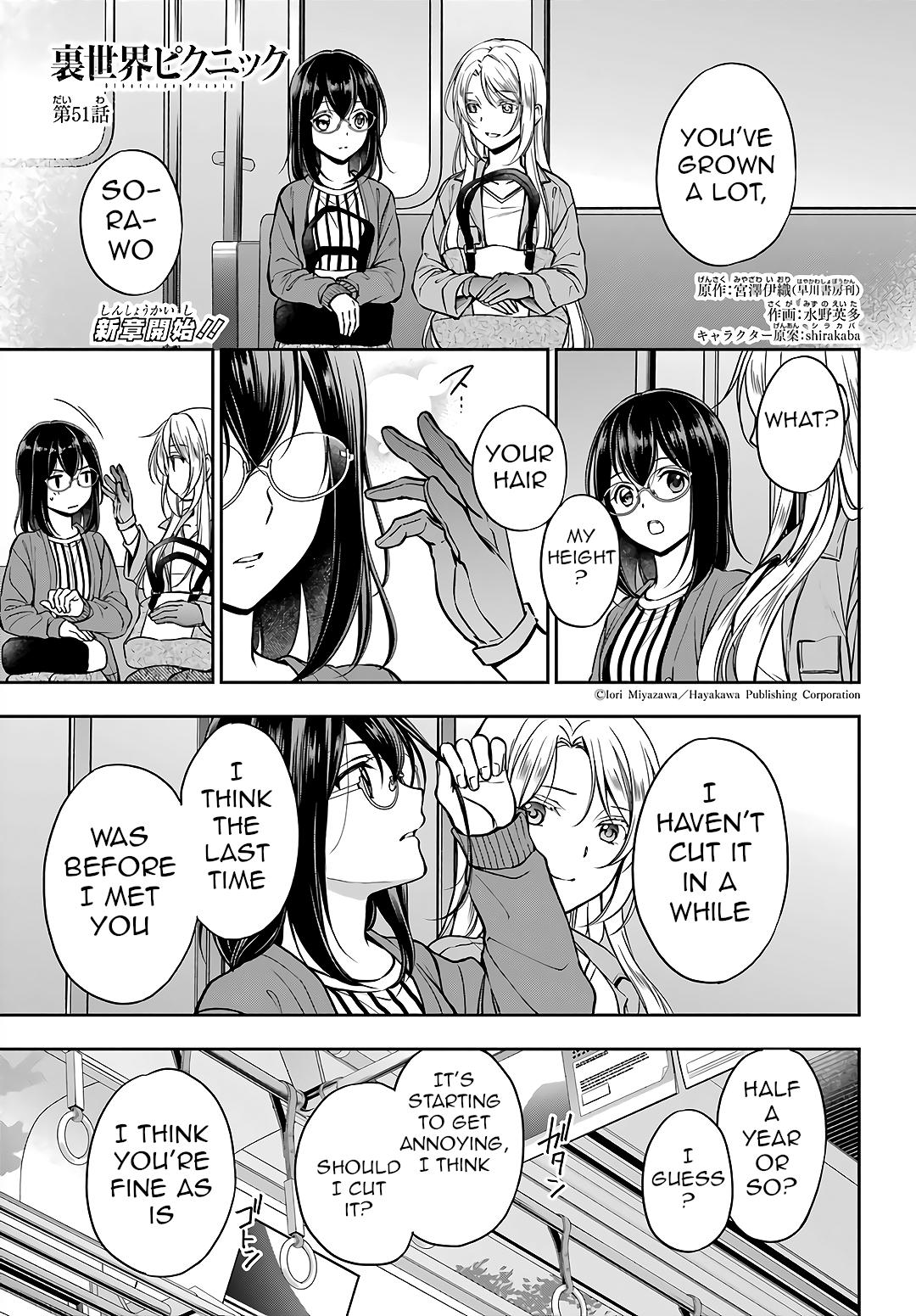 Urasekai Picnic Chap 51 - Next Chap 52