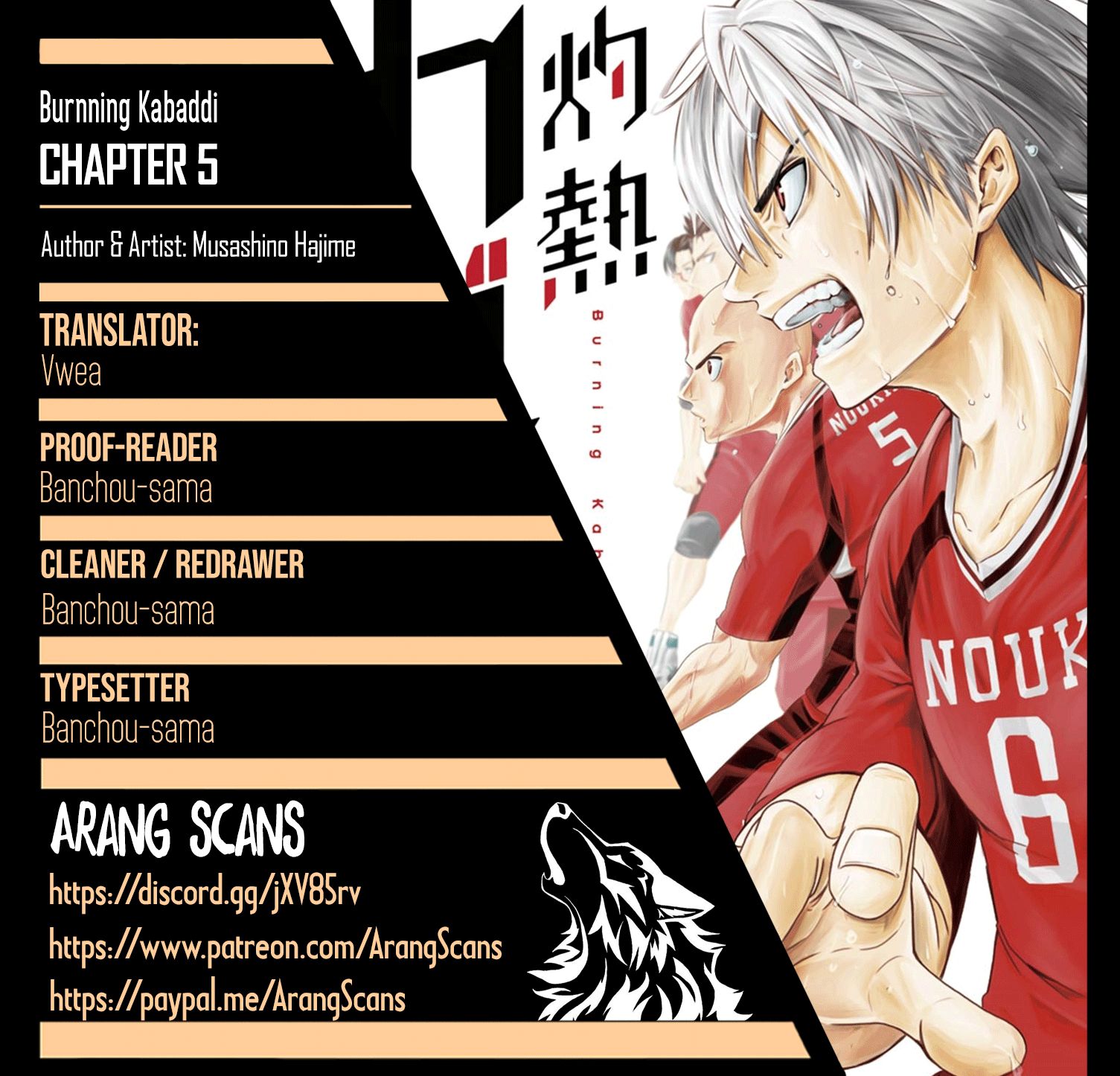 Shakunetsu Kabaddi Chap 5 - Next Chap 6