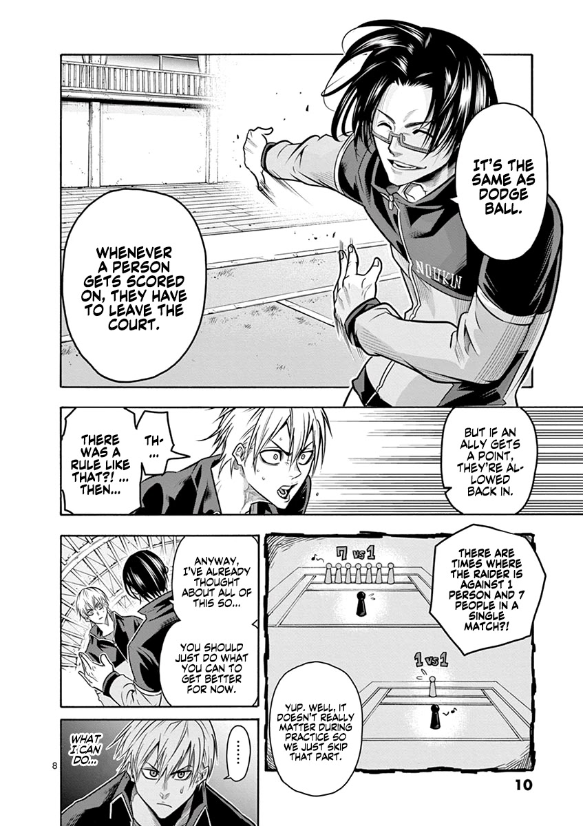Shakunetsu Kabaddi Chap 8 - Next Chap 9
