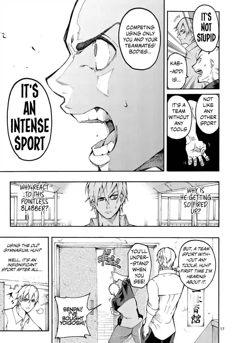 Shakunetsu Kabaddi Chap 1 - Next Chap 2