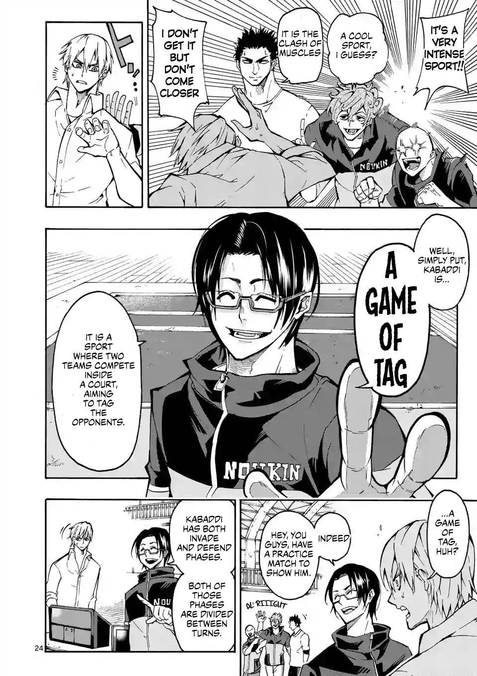 Shakunetsu Kabaddi Chap 1 - Next Chap 2