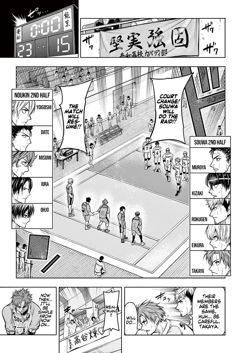 Shakunetsu Kabaddi Chap 17 - Next Chap 18