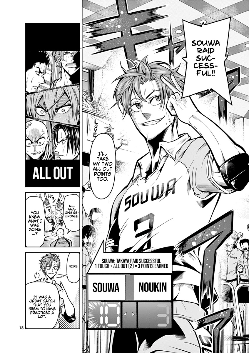 Shakunetsu Kabaddi Chap 14 - Next Chap 15