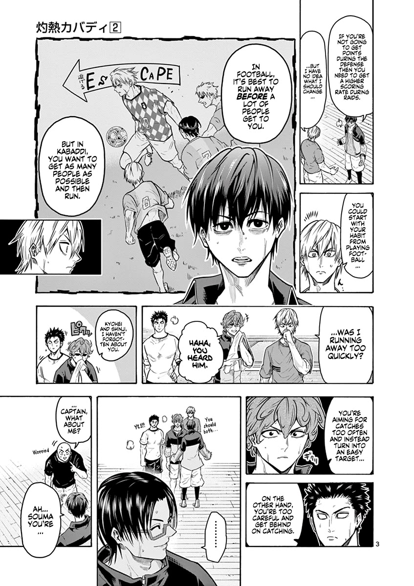 Shakunetsu Kabaddi Chap 11 - Next Chap 12