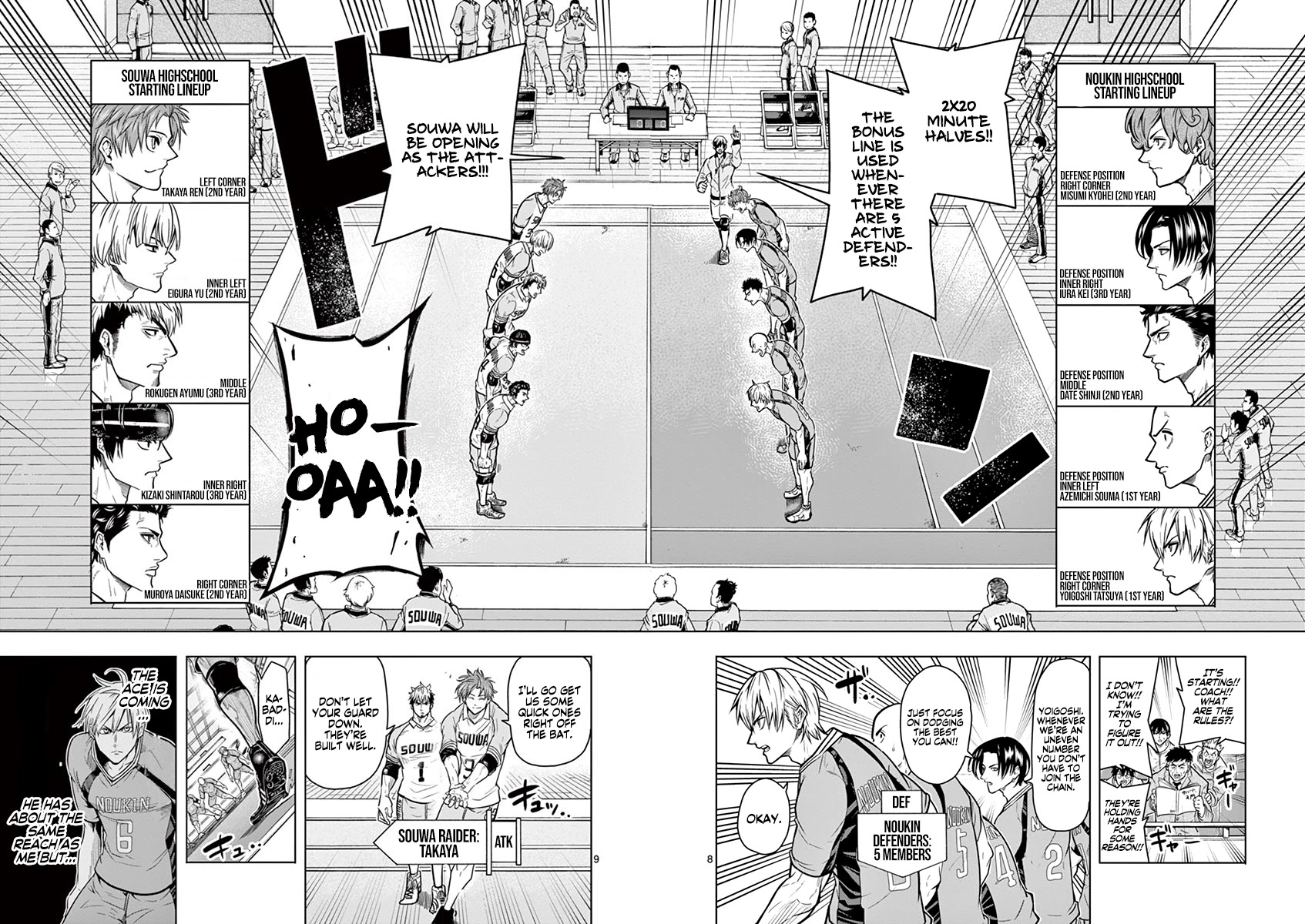 Shakunetsu Kabaddi Chap 13 - Next Chap 14