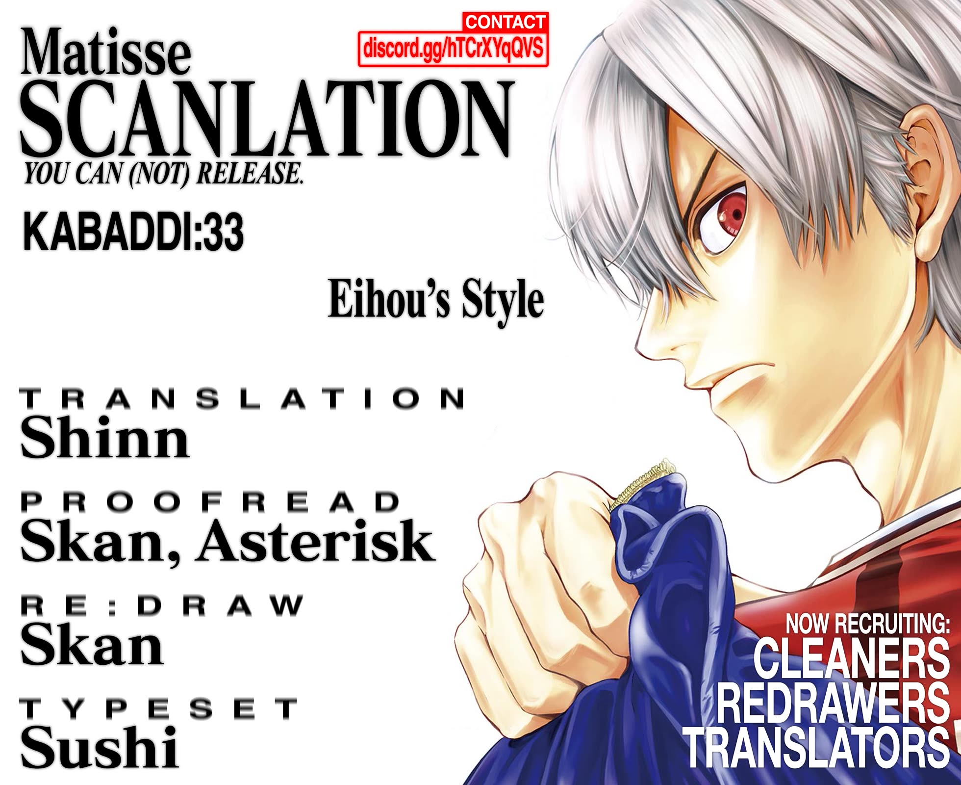 Shakunetsu Kabaddi Chap 33 - Next Chap 34