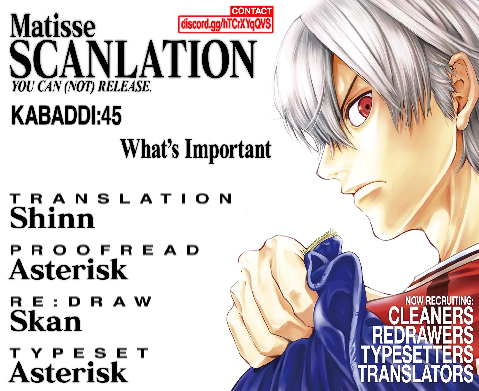 Shakunetsu Kabaddi Chap 45 - Next Chap 46