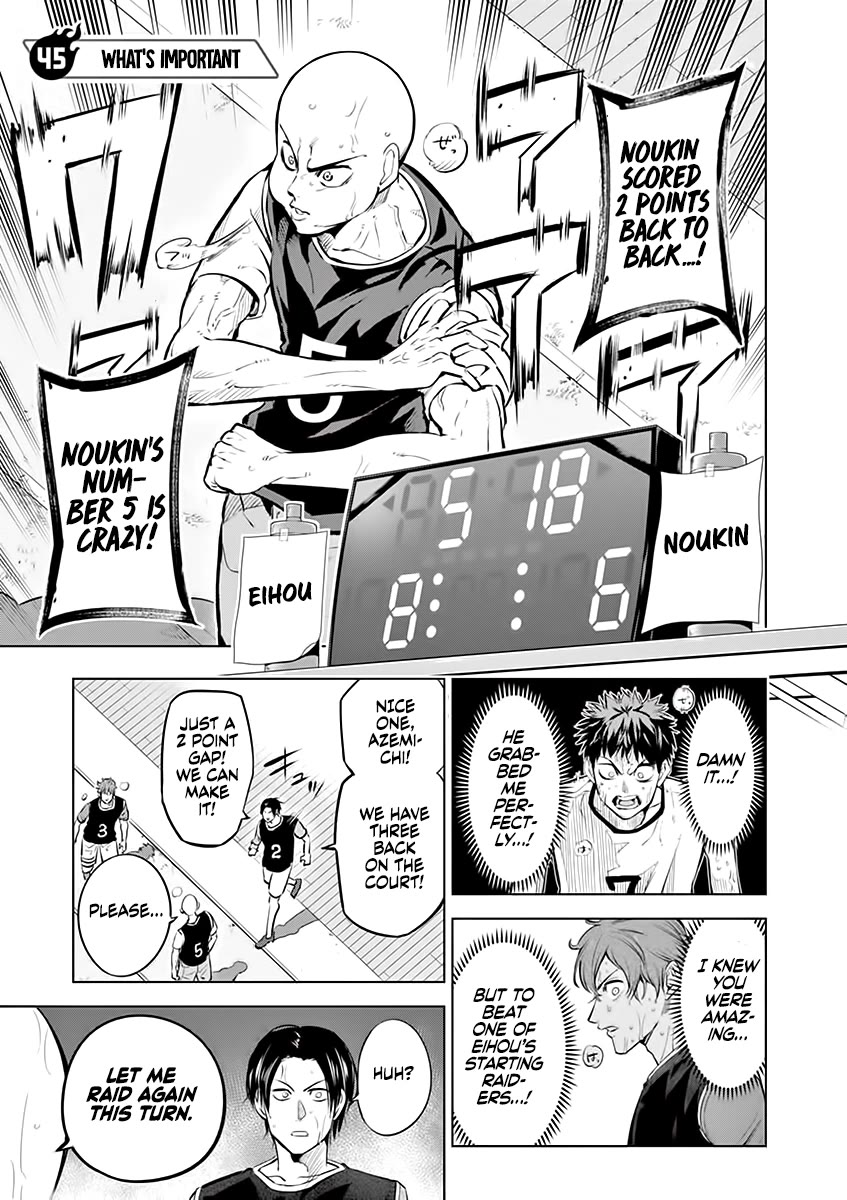 Shakunetsu Kabaddi Chap 45 - Next Chap 46