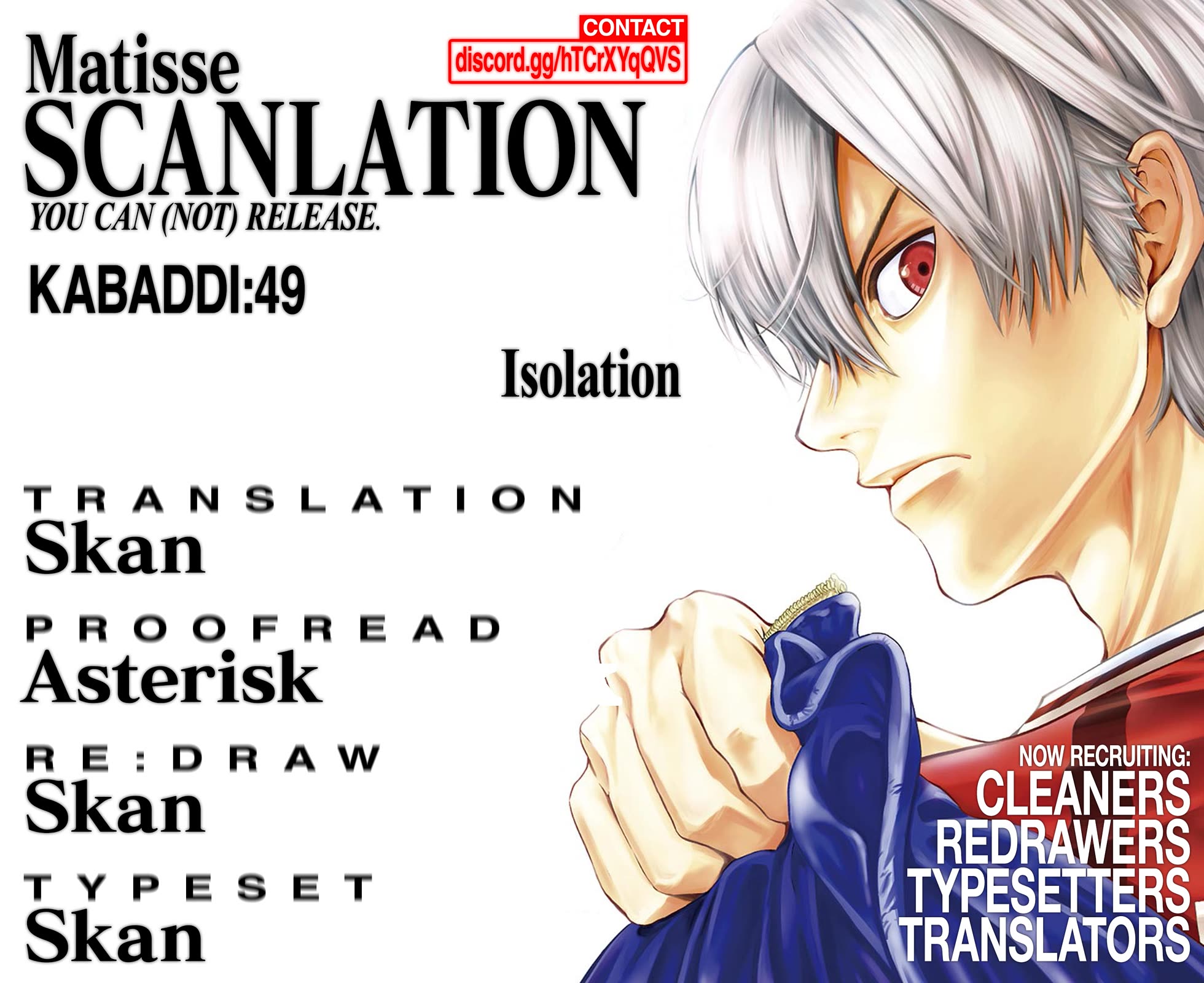 Shakunetsu Kabaddi Chap 49 - Next Chap 50