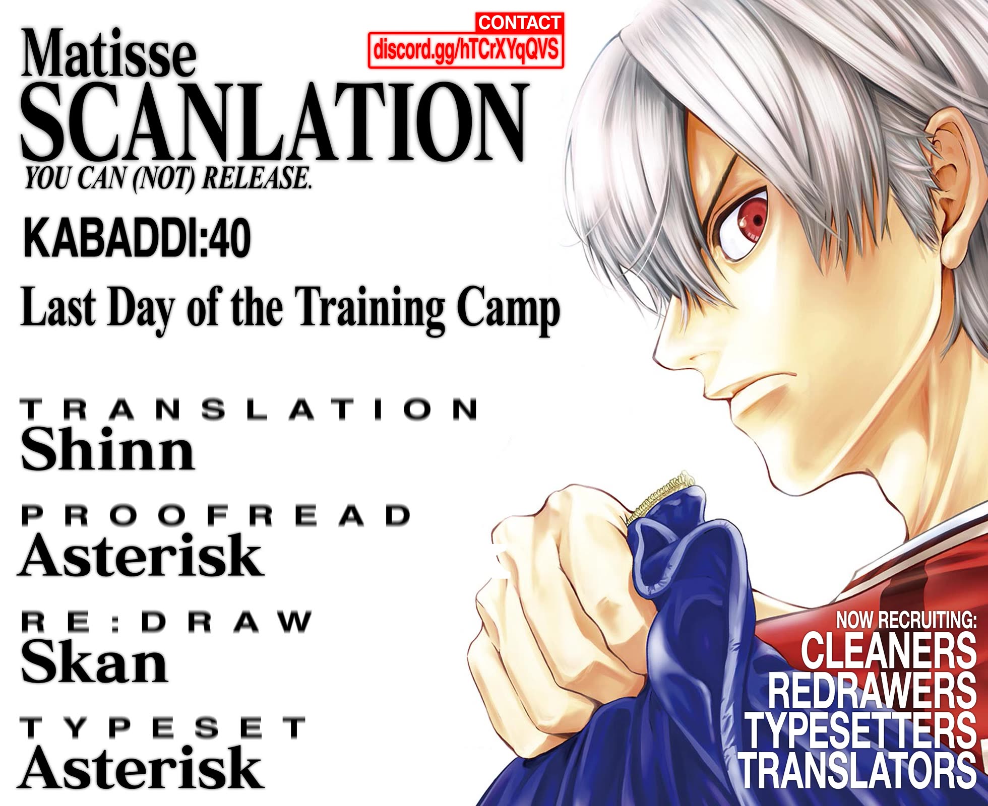 Shakunetsu Kabaddi Chap 40 - Next Chap 41