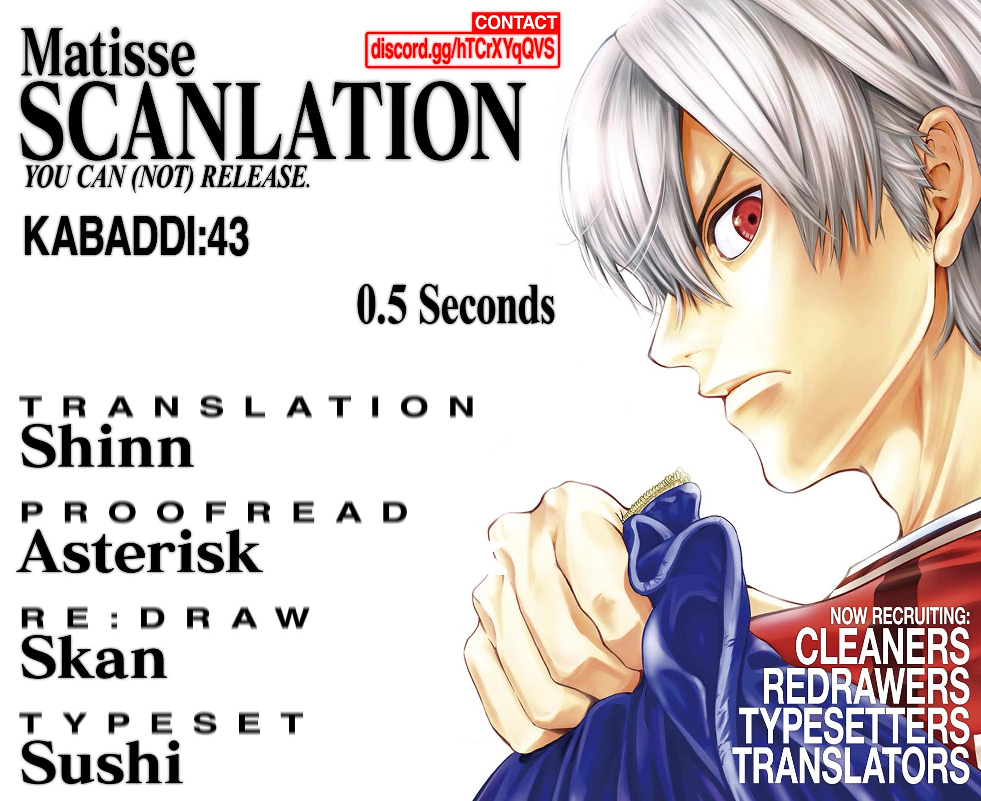 Shakunetsu Kabaddi Chap 43 - Next Chap 44