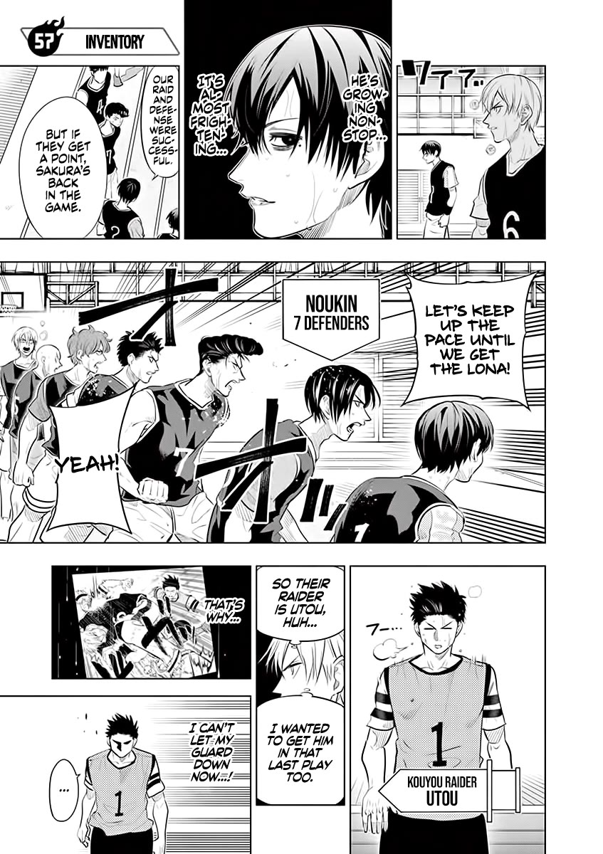 Shakunetsu Kabaddi Chap 57 - Next Chap 58