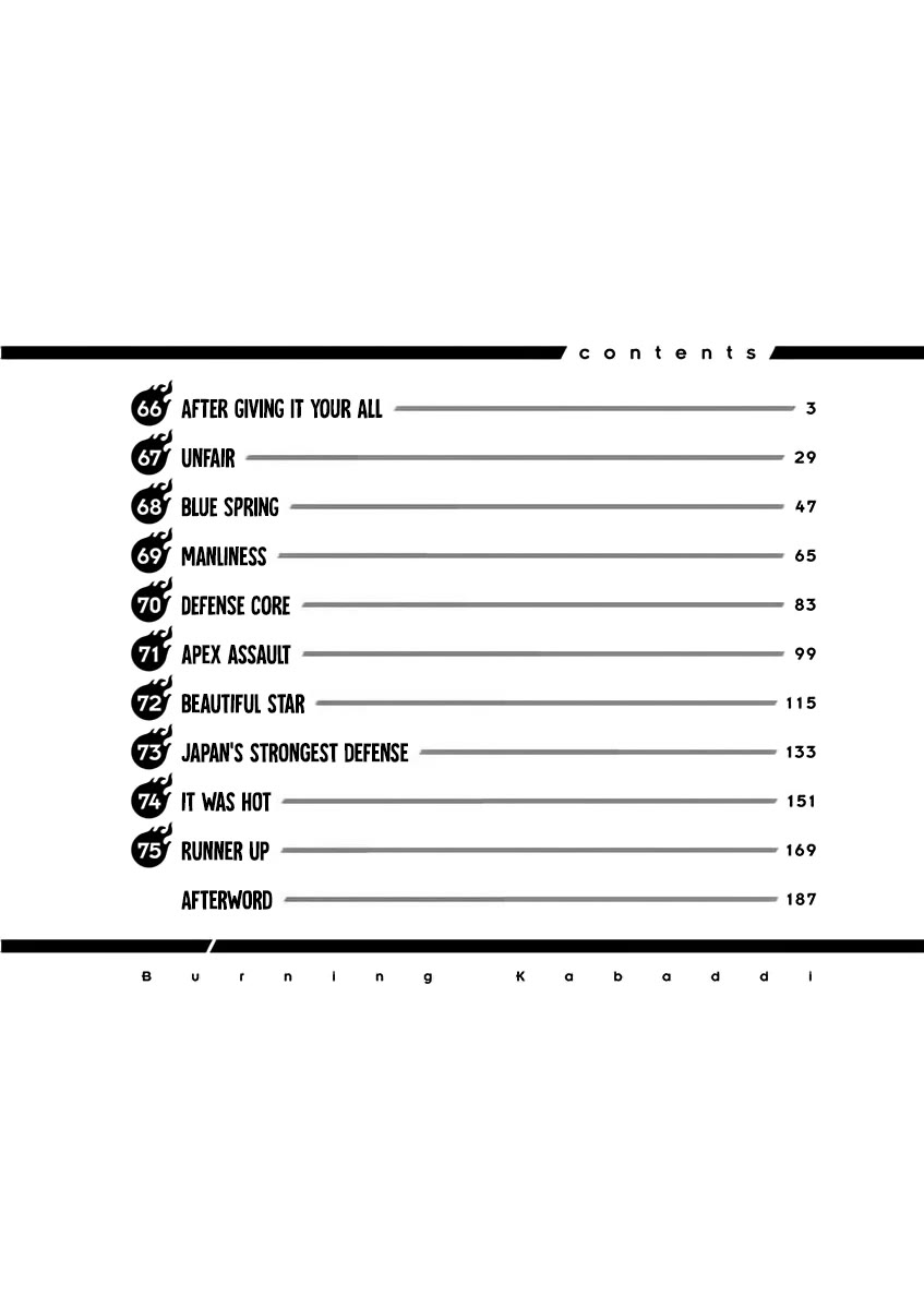 Shakunetsu Kabaddi Chap 66 - Next Chap 67