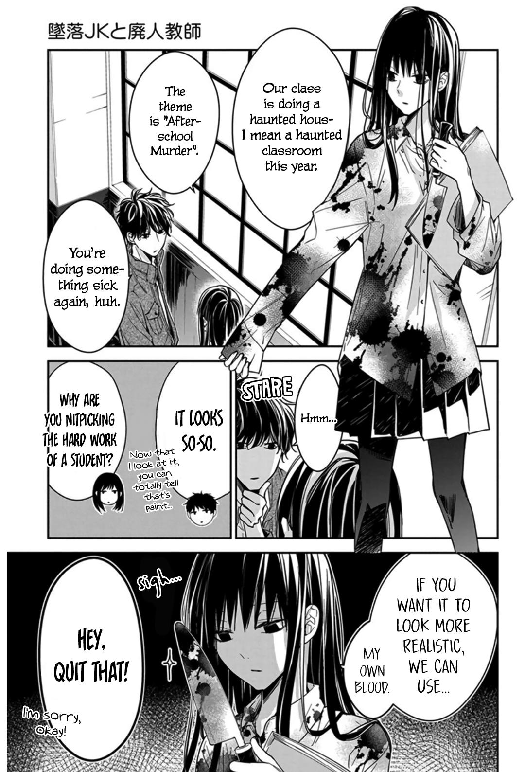 Tsuiraku JK to Haijin Kyoushi Chap 29 - Next Chap 30