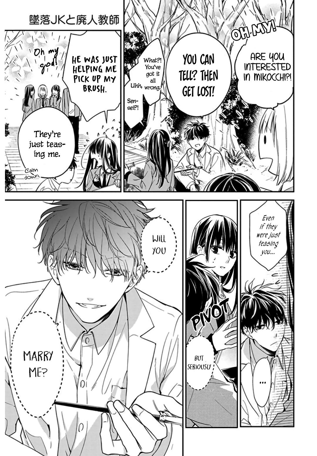 Tsuiraku JK to Haijin Kyoushi Chap 34 - Next Chap 35