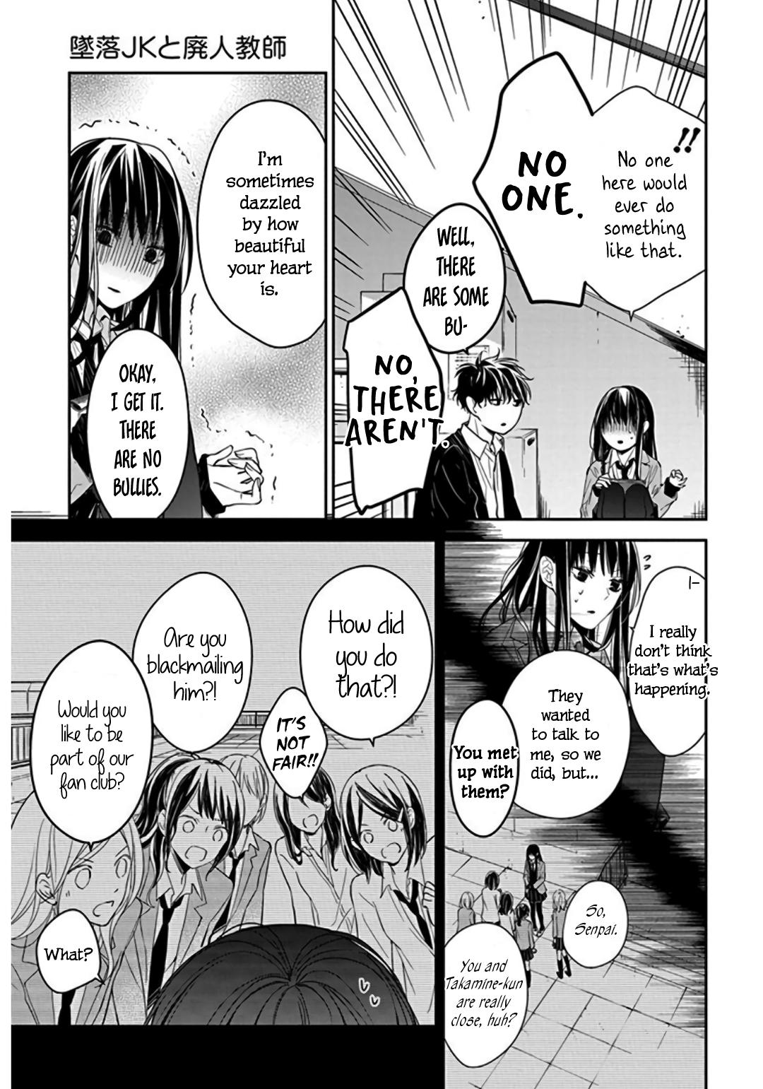 Tsuiraku JK to Haijin Kyoushi Chap 33 - Next Chap 34