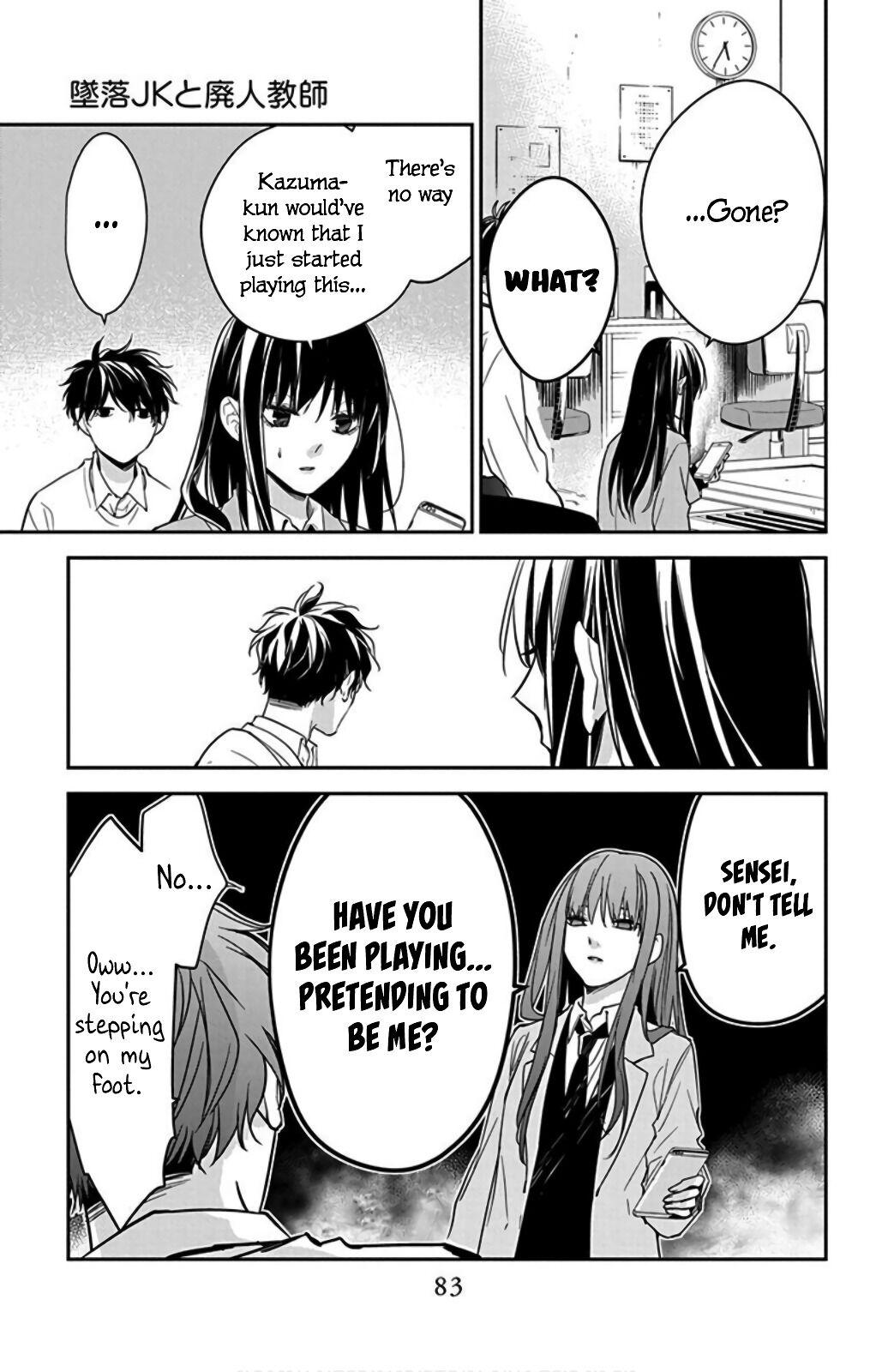 Tsuiraku JK to Haijin Kyoushi Chap 47 - Next Chap 48