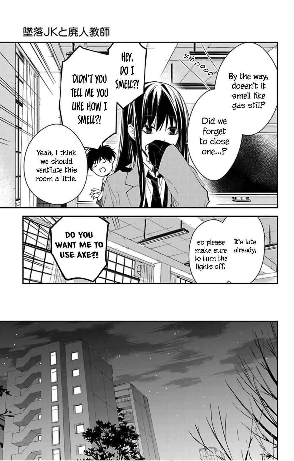 Tsuiraku JK to Haijin Kyoushi Chap 46 - Next Chap 47