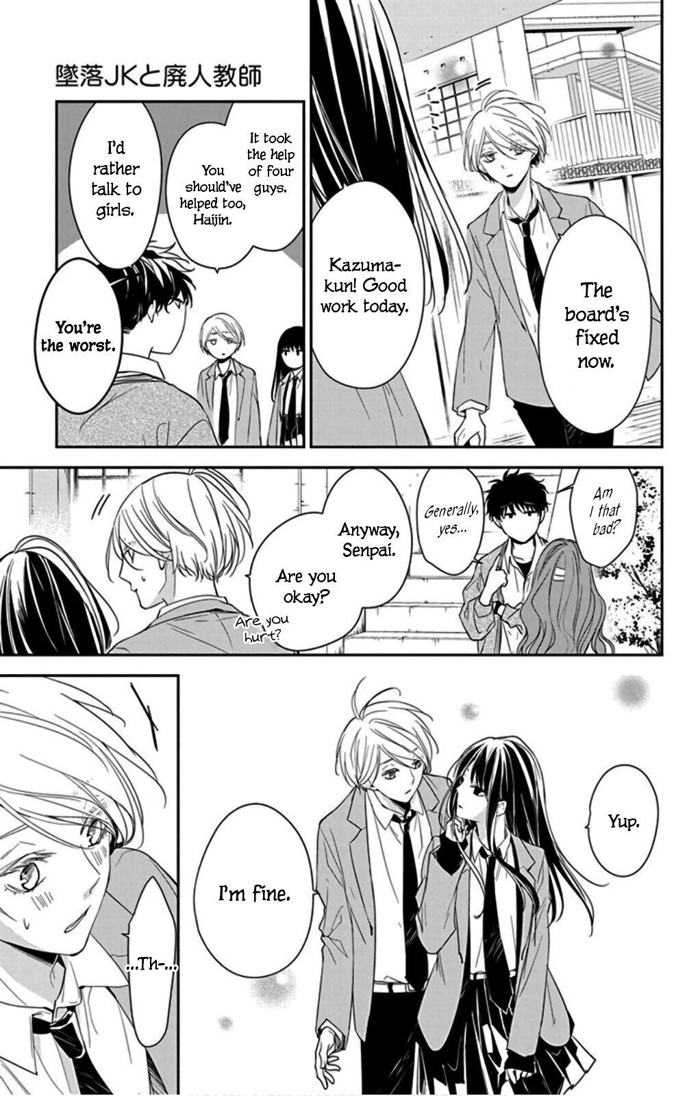 Tsuiraku JK to Haijin Kyoushi Chap 49 - Next Chap 50