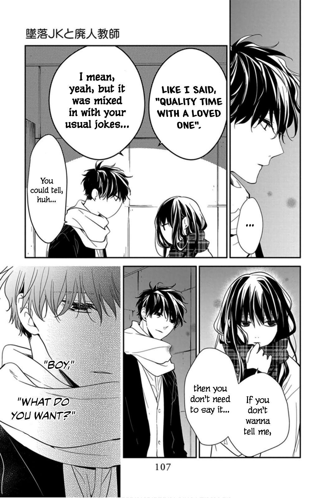 Tsuiraku JK to Haijin Kyoushi Chap 42 - Next Chap 43