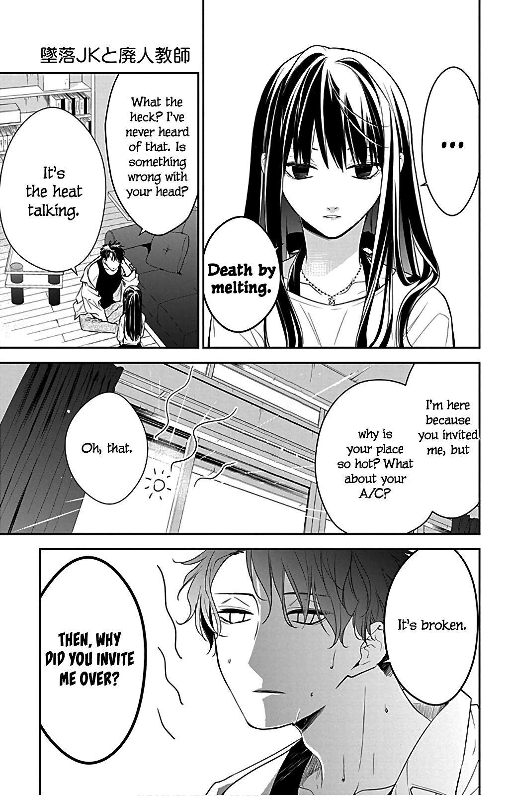 Tsuiraku JK to Haijin Kyoushi Chap 54.5 - Next Chap 55.5