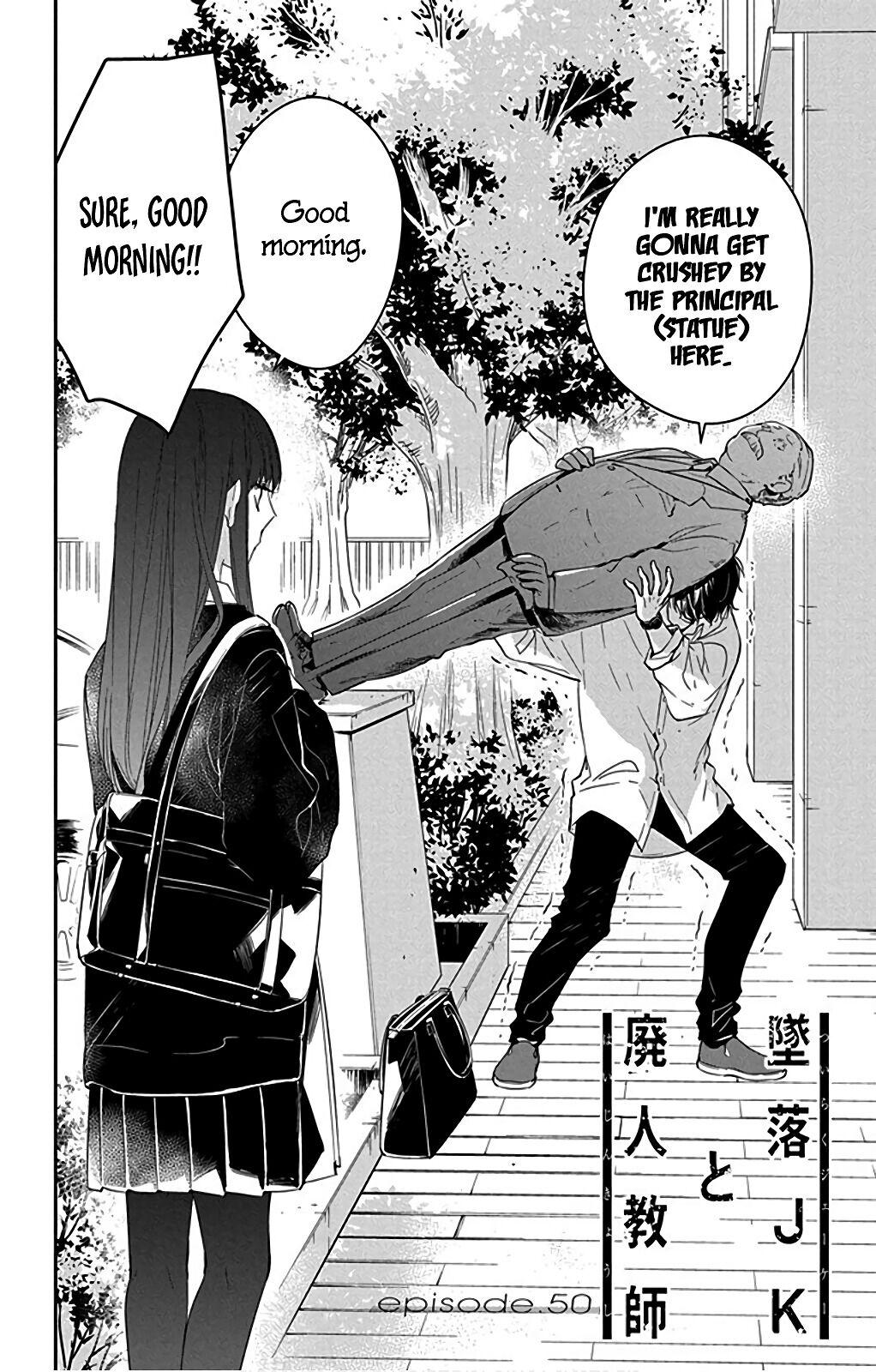 Tsuiraku JK to Haijin Kyoushi Chap 50 - Next Chap 51