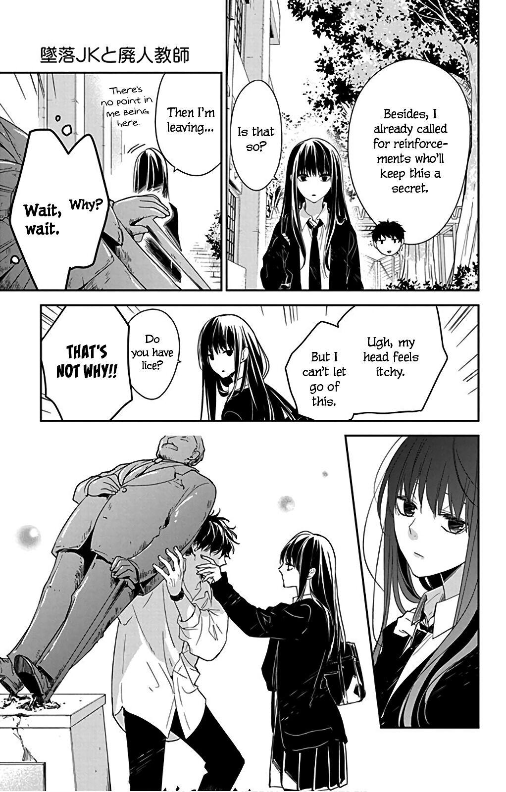 Tsuiraku JK to Haijin Kyoushi Chap 50 - Next Chap 51