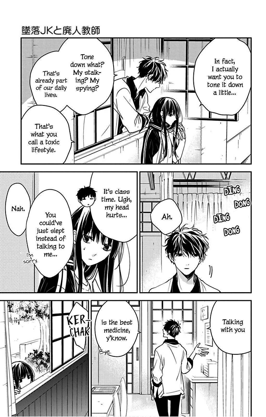 Tsuiraku JK to Haijin Kyoushi Chap 51 - Next Chap 52
