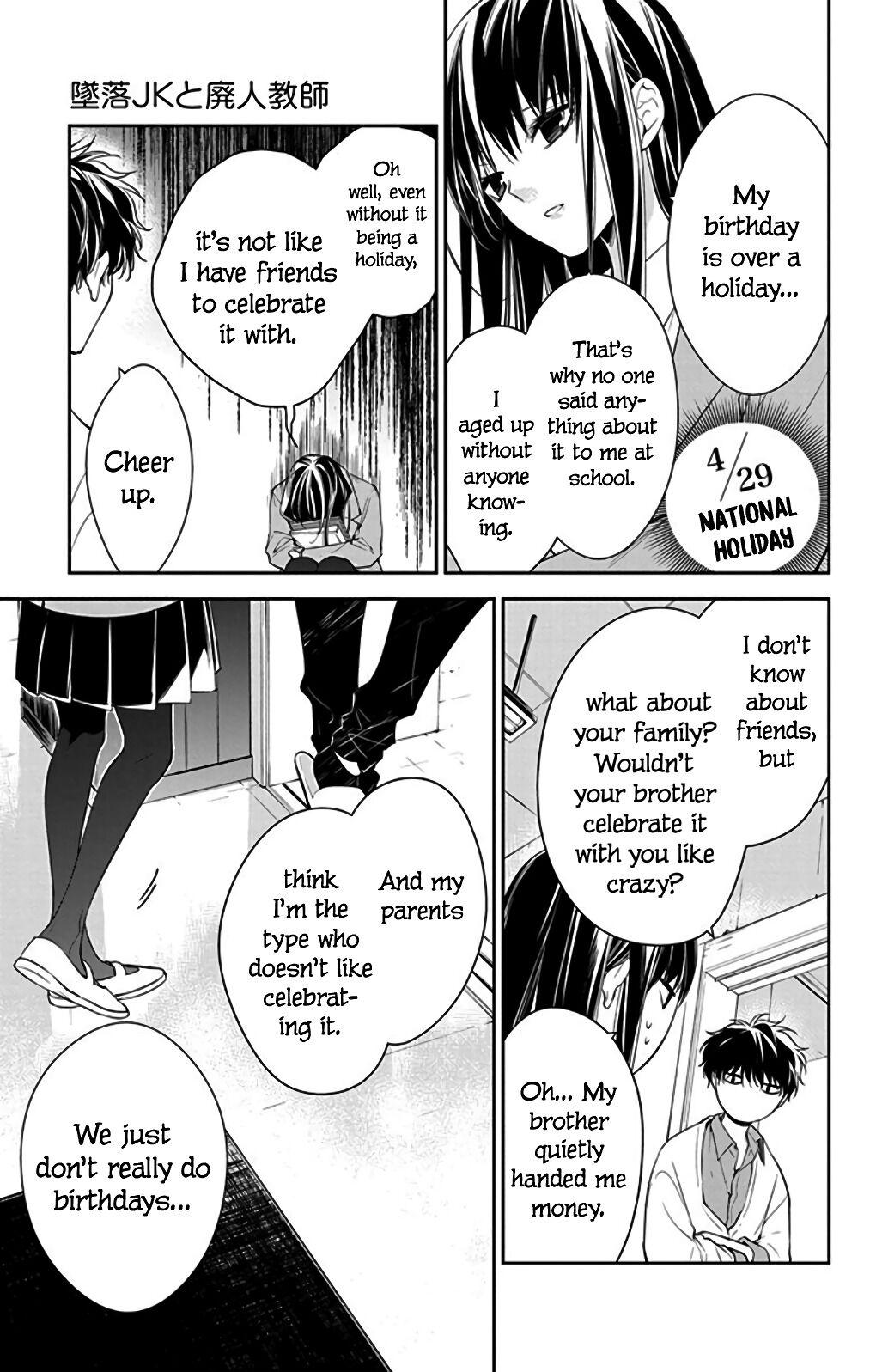 Tsuiraku JK to Haijin Kyoushi Chap 61 - Next Chap 62