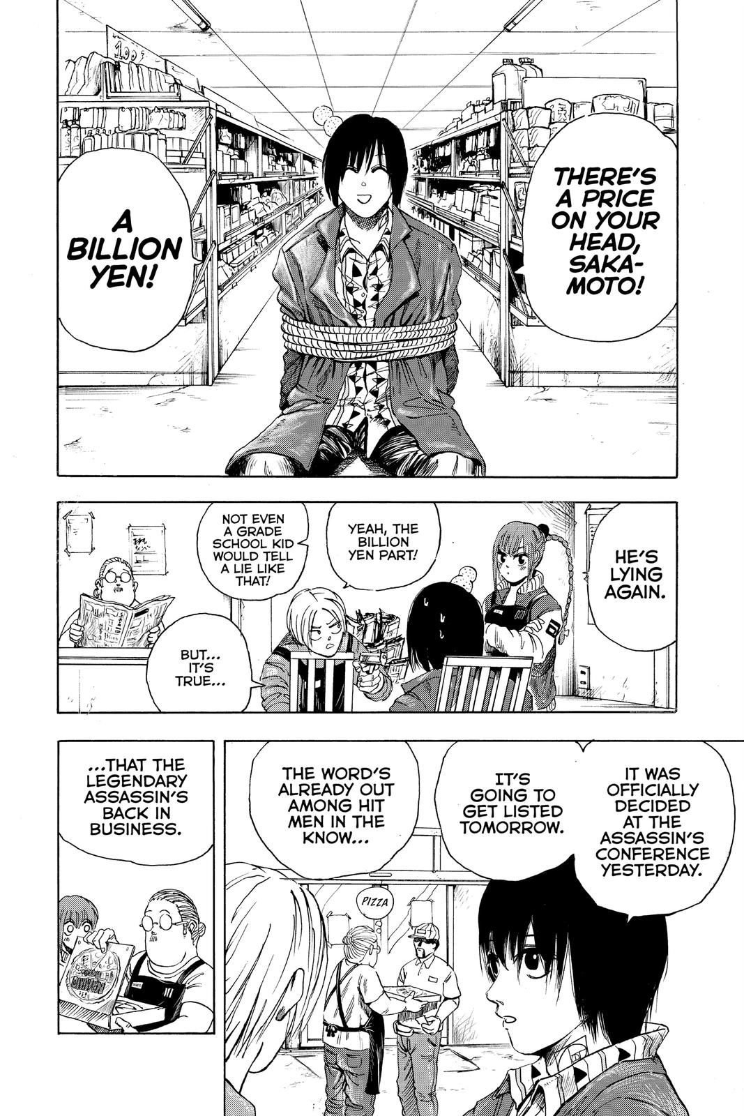 SAKAMOTO DAYS Chap 6 - Next Chap 7