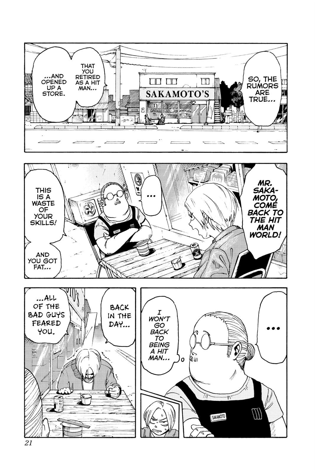 SAKAMOTO DAYS English Chap 1 - Next Chap 2