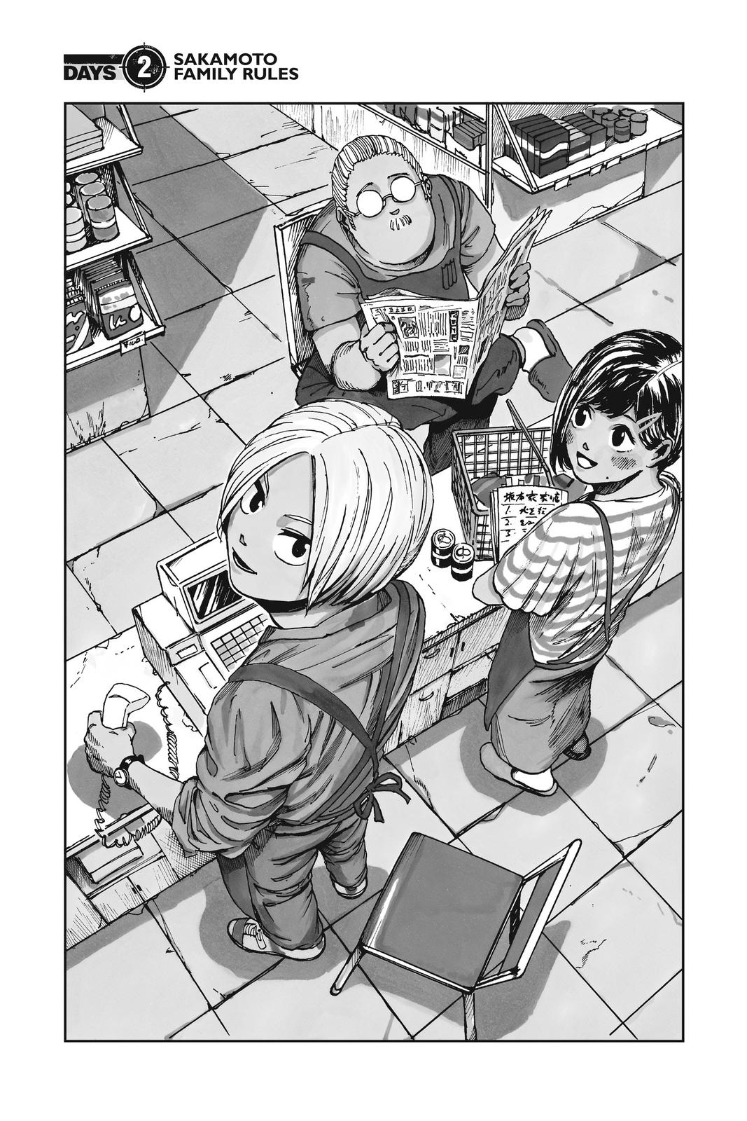 SAKAMOTO DAYS Chap 2 - Next Chap 3