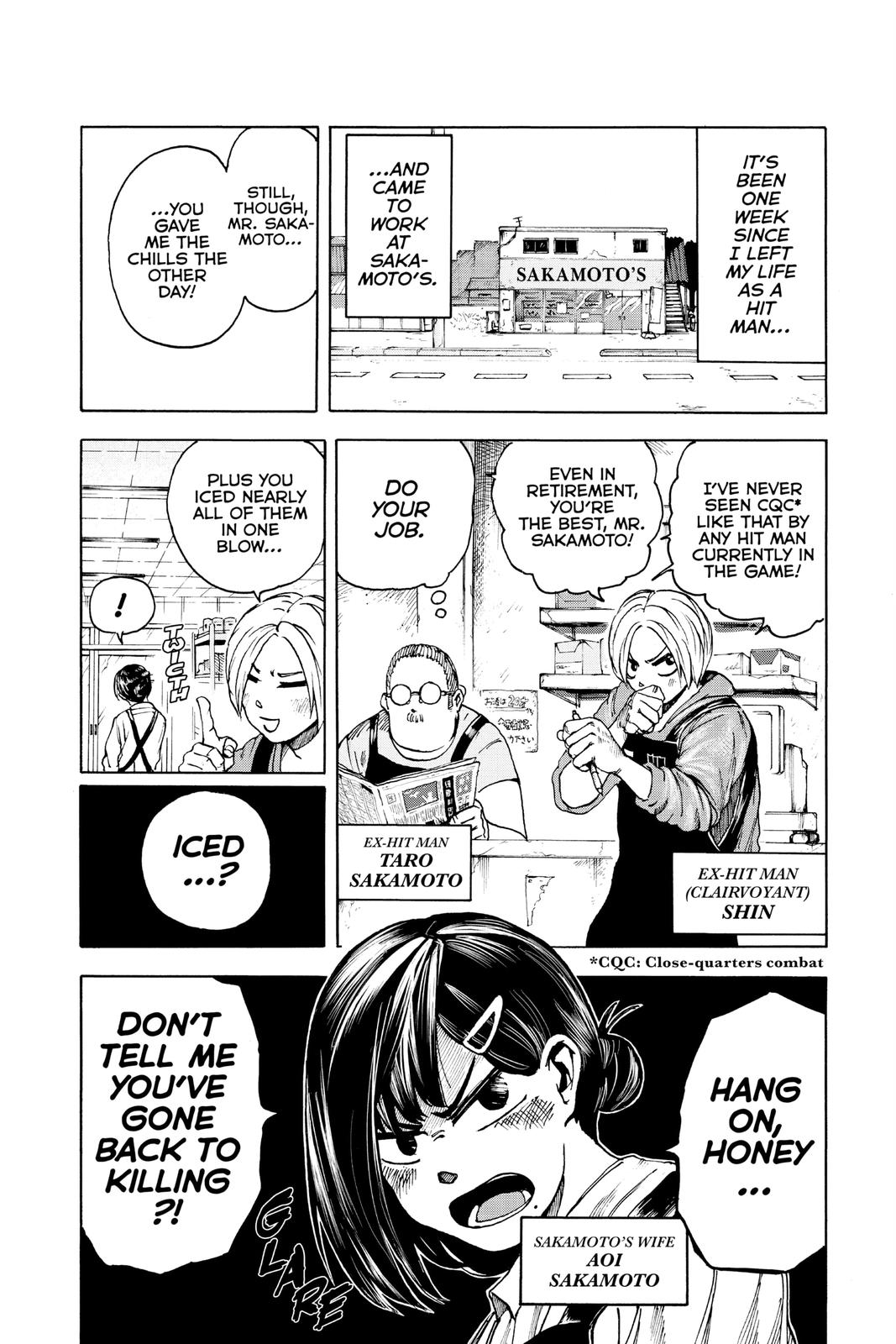SAKAMOTO DAYS English Chap 2 - Next Chap 3