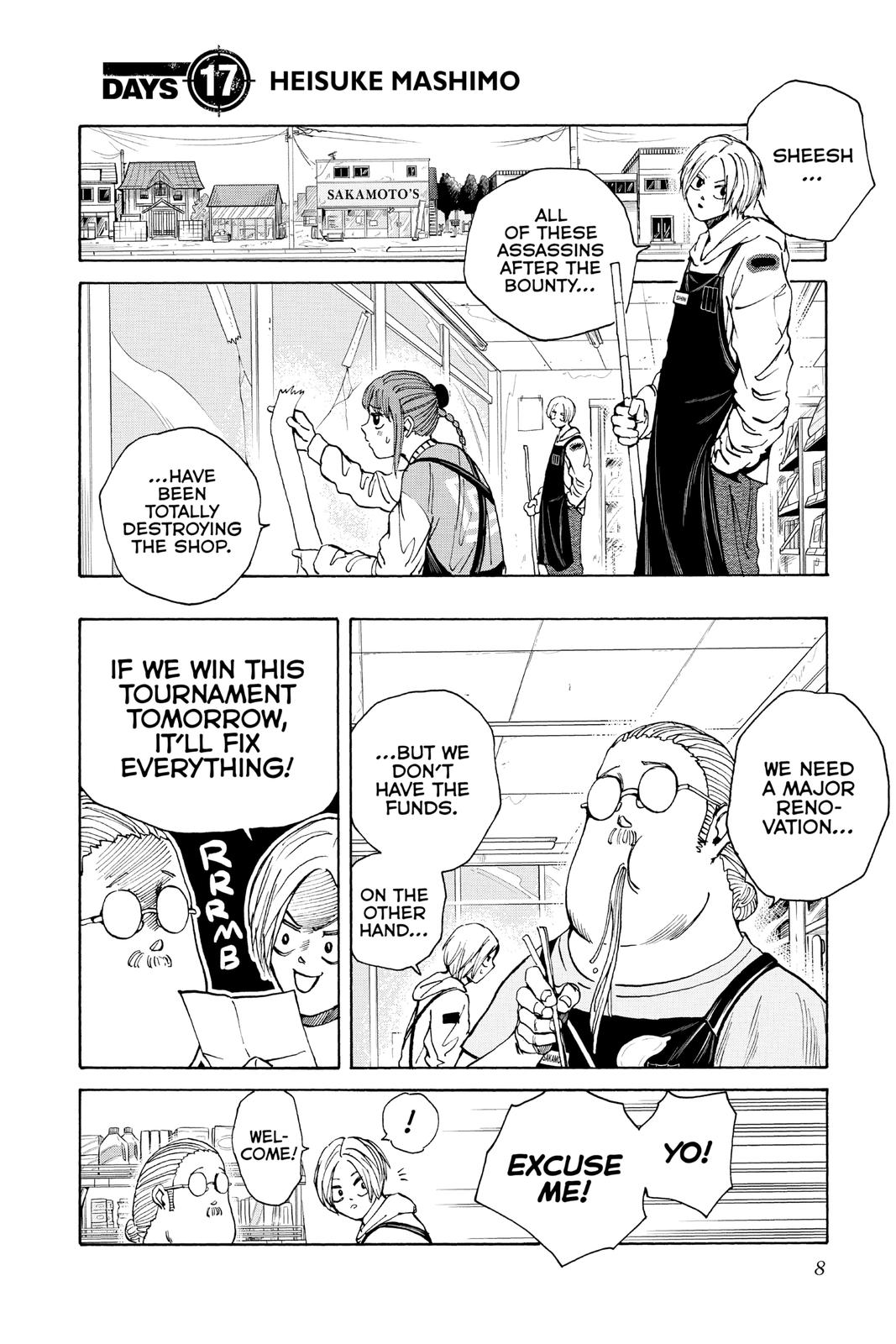 SAKAMOTO DAYS English Chap 17 - Next Chap 18