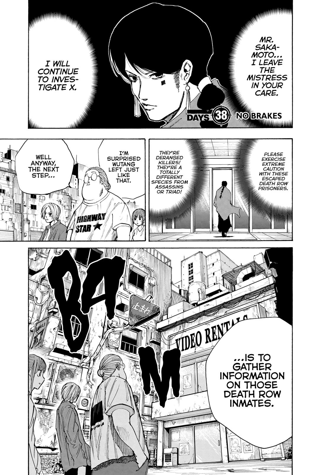 SAKAMOTO DAYS Chap 38 - Next Chap 39