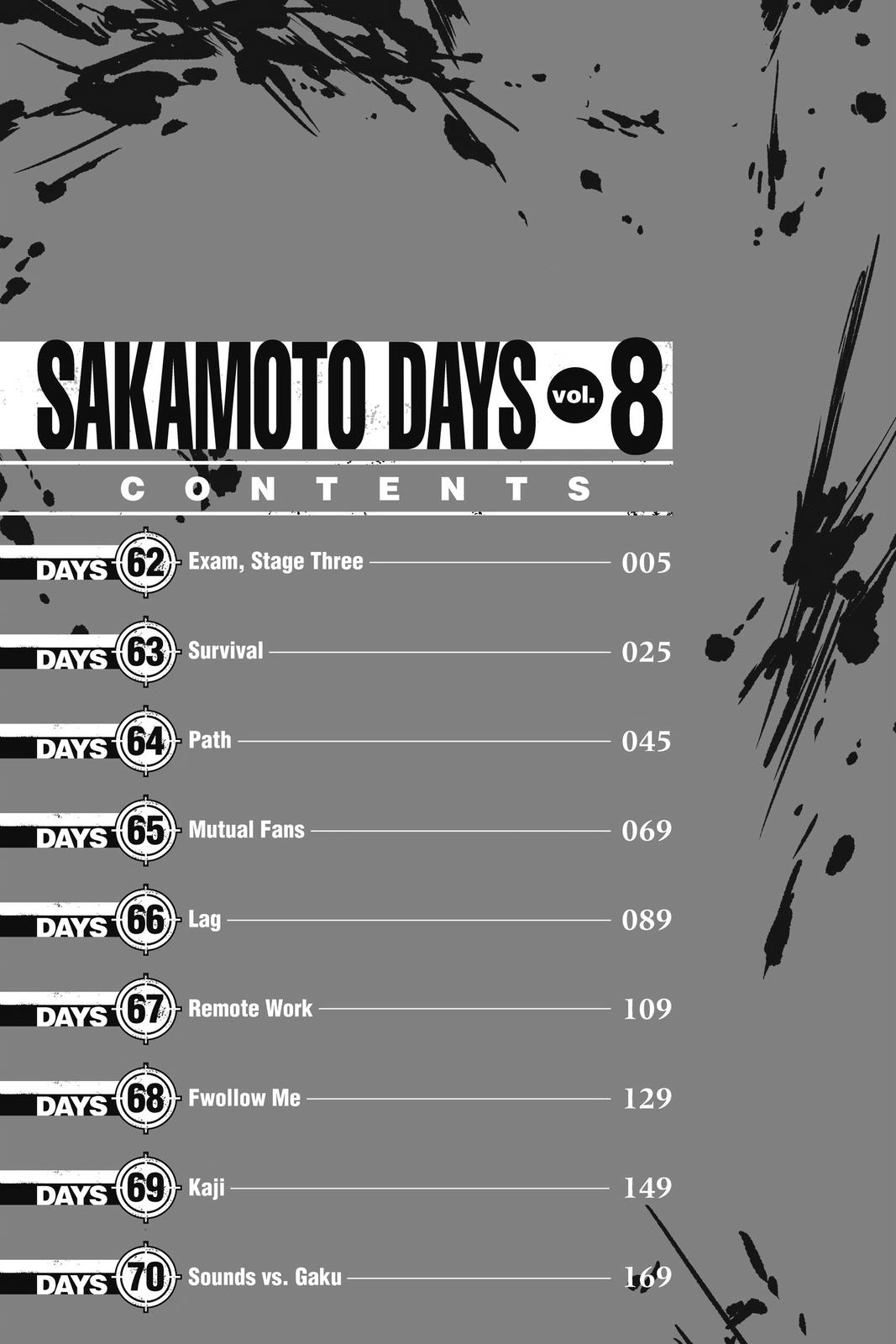 SAKAMOTO DAYS Chap 62 - Next Chap 63