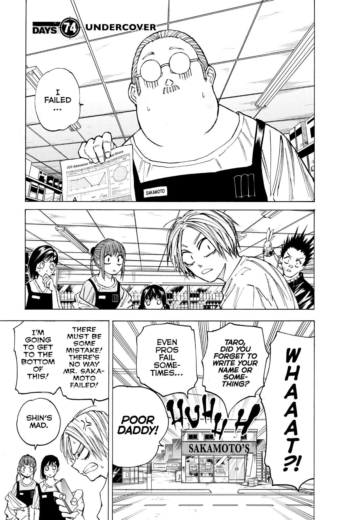 SAKAMOTO DAYS Chap 74 - Next Chap 75