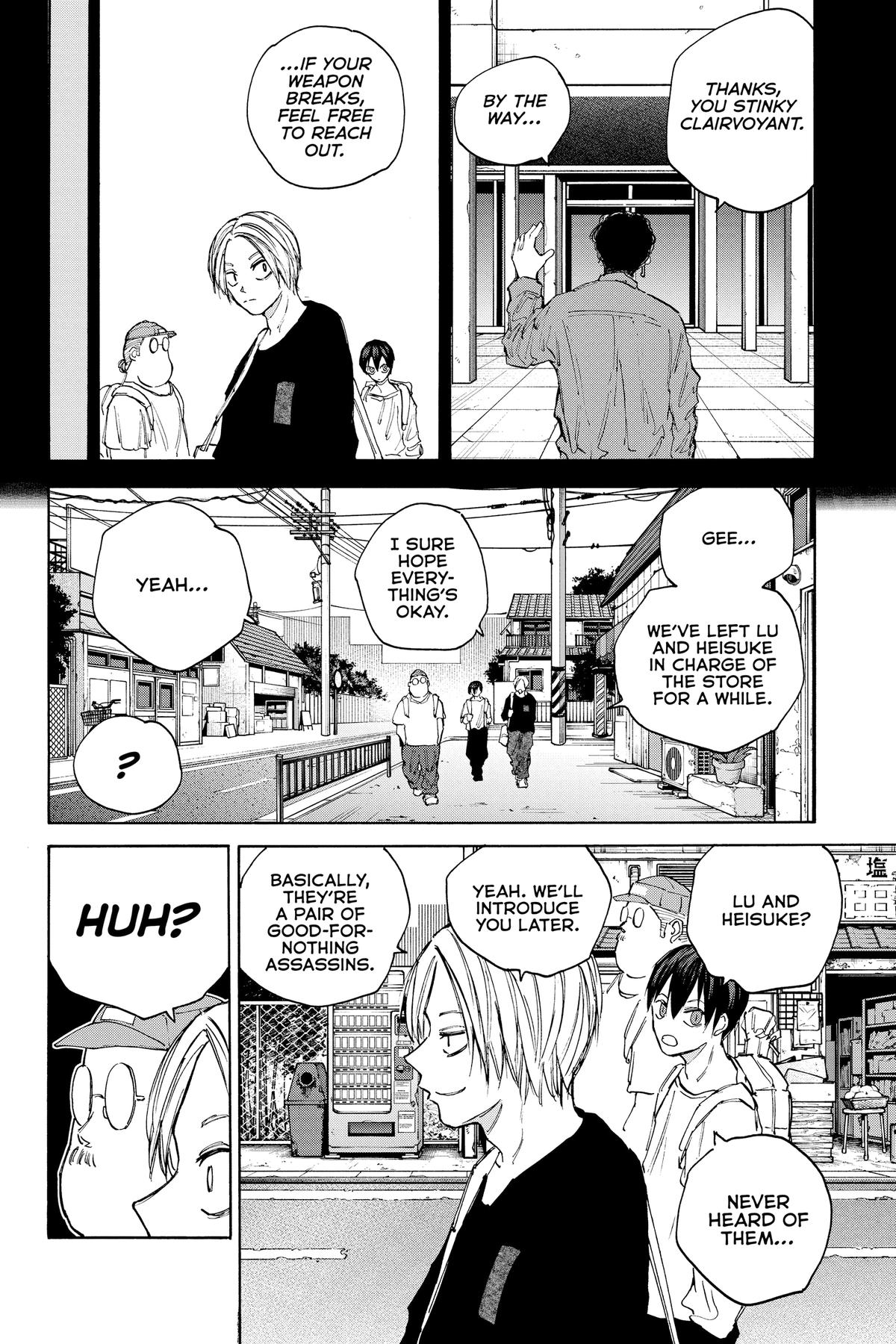 SAKAMOTO DAYS Chap 105 - Next Chap 106
