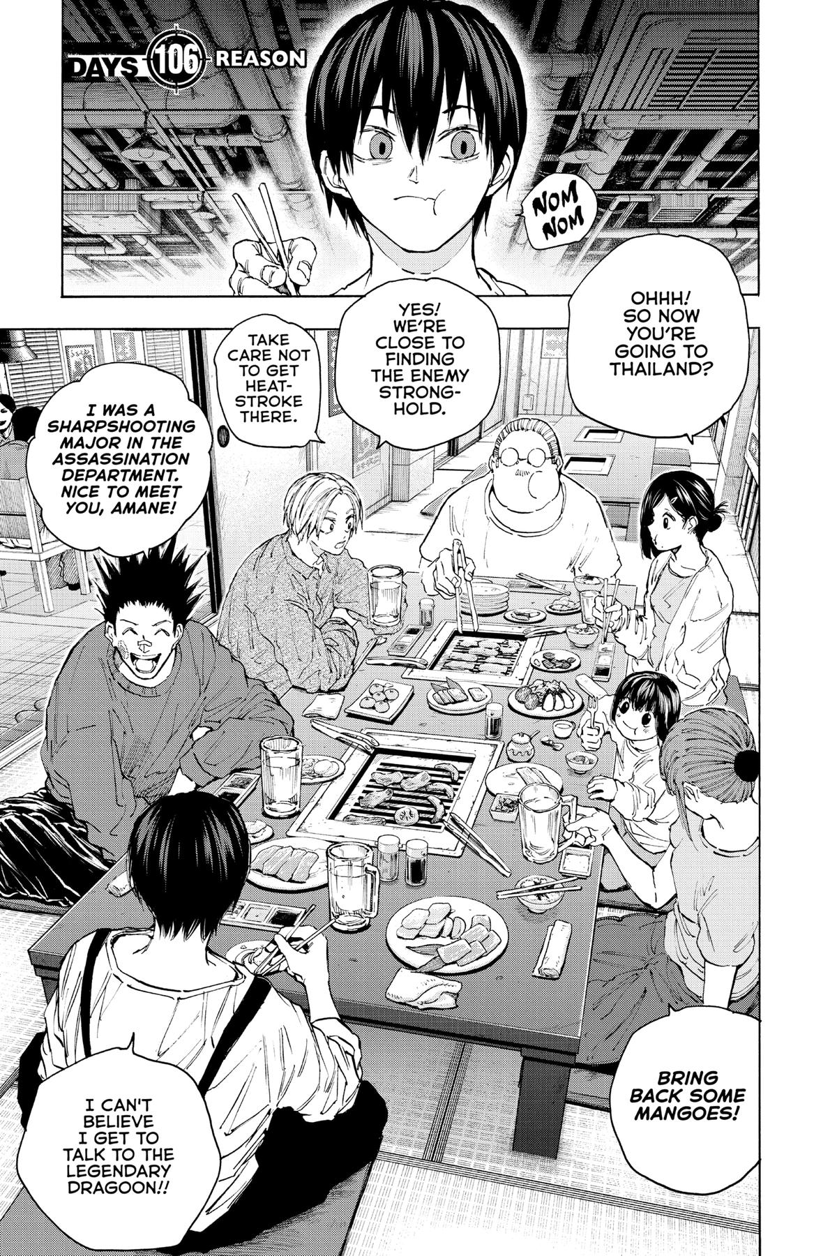SAKAMOTO DAYS Chap 106 - Next Chap 107