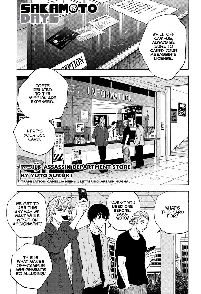 SAKAMOTO DAYS Chap 108 - Next Chap 109
