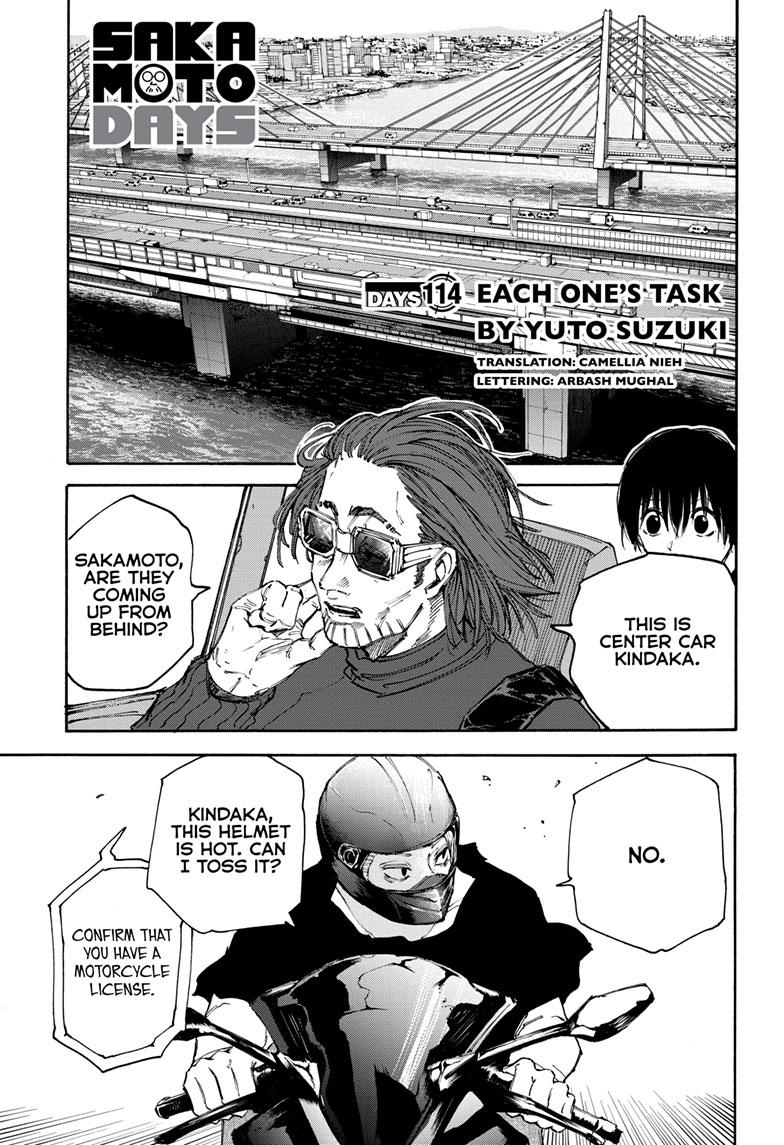 SAKAMOTO DAYS Chap 114 - Next Chap 115