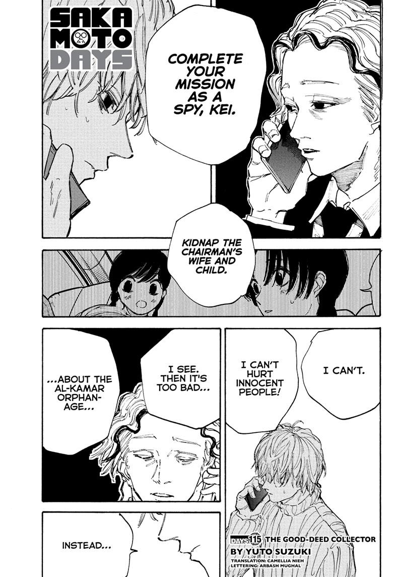 SAKAMOTO DAYS English Chap 115 - Next Chap 116