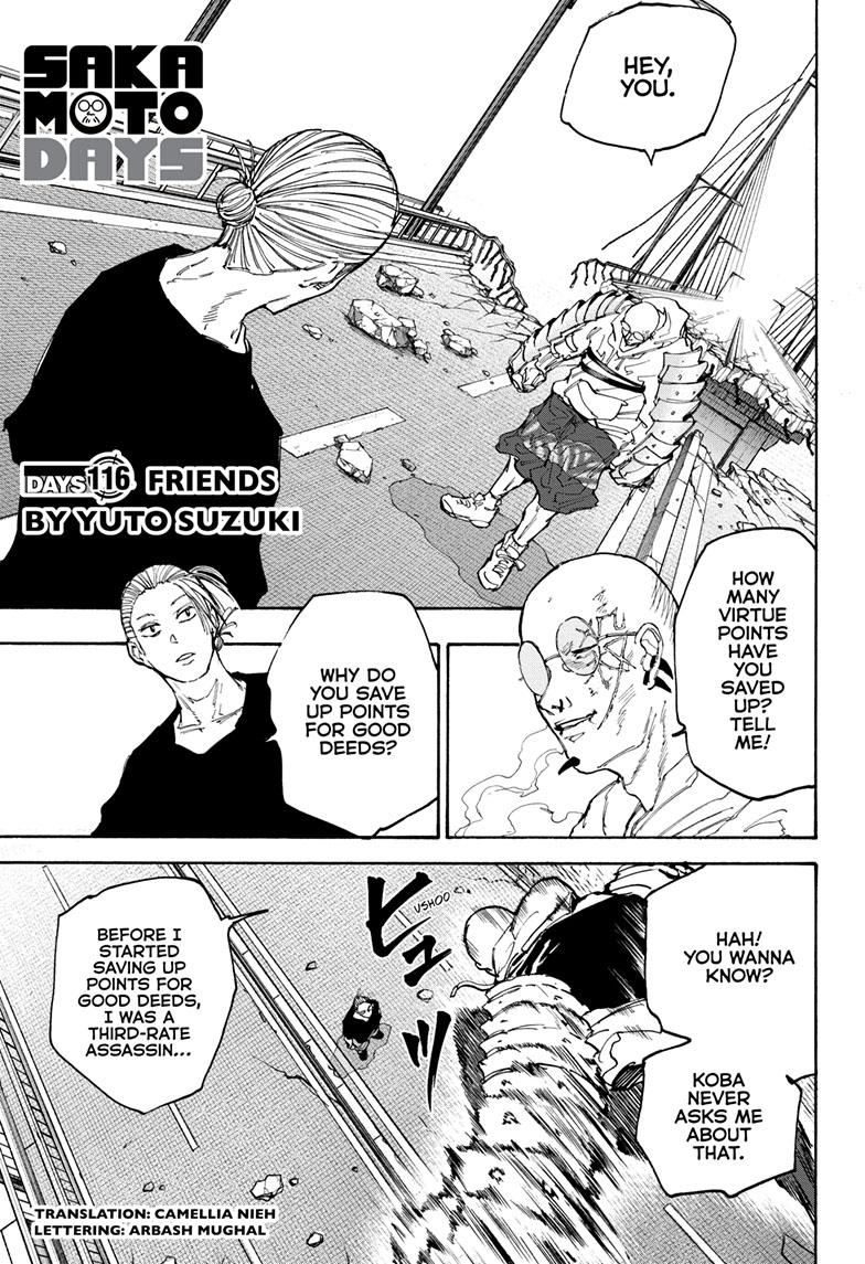SAKAMOTO DAYS Chap 116 - Next Chap 117