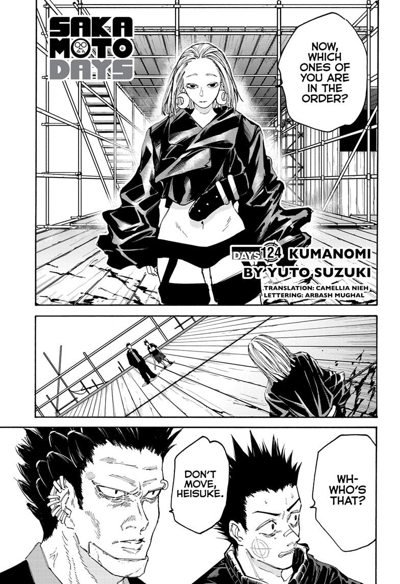 SAKAMOTO DAYS Chap 124 - Next Chap 125