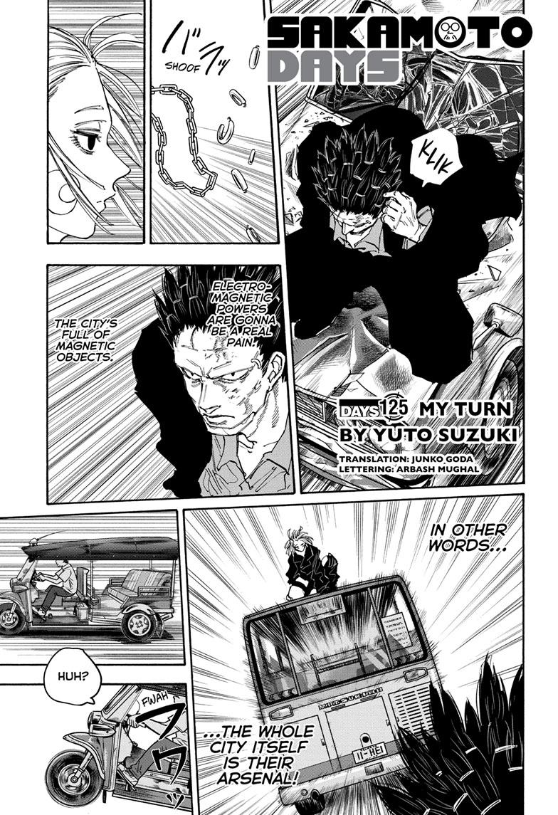 SAKAMOTO DAYS English Chap 125 - Next Chap 126