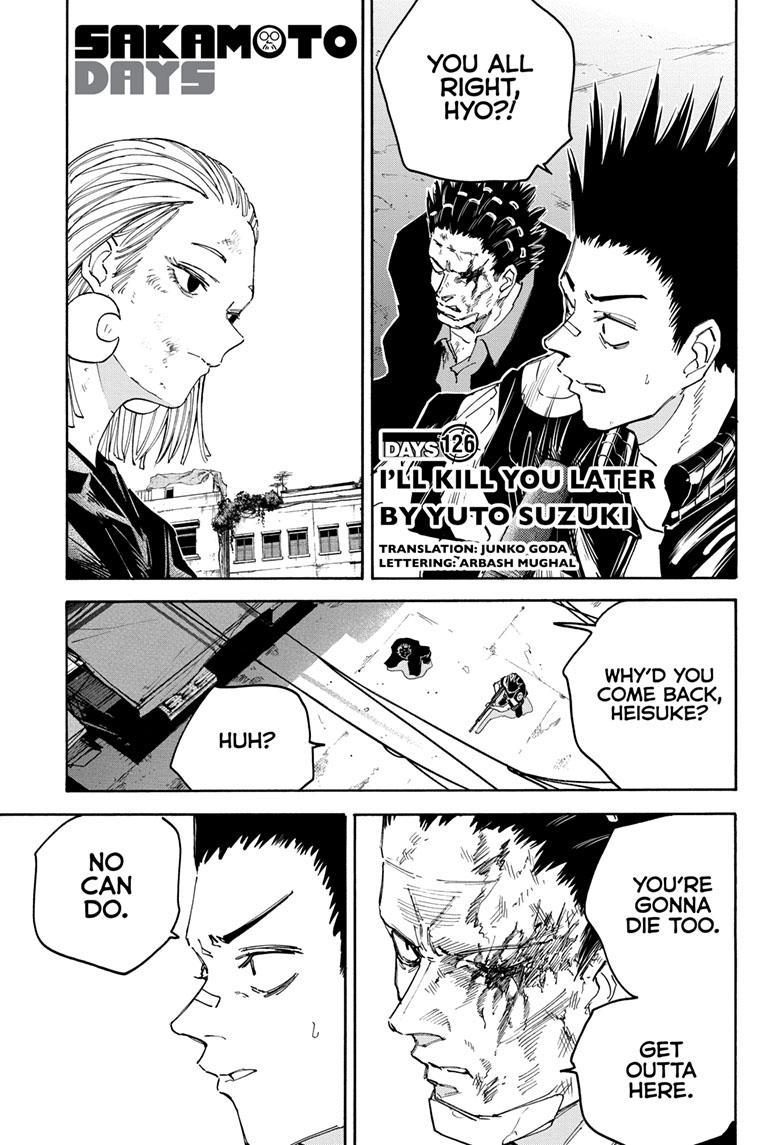 SAKAMOTO DAYS English Chap 126 - Next Chap 127